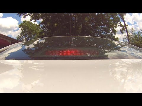 Replace Ford Fusion Center Brake Light Bulb (EASY)