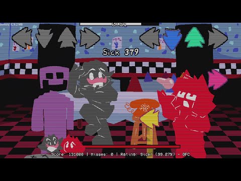 FNF VS Alfie Megamix! - Interrupted [VS Ourple Guy & Markiplier]