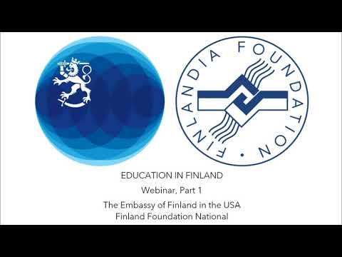 Education in Finland - Webinar with Embassy of Finland and Finlandia Foundation National