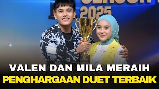 Download lagu TERHARU‼️VALEN DAN MILA MENANGIS HARU SAAT RAIH PENGHARGAAN DUET TERBAIK DI MENTARI TV mp3