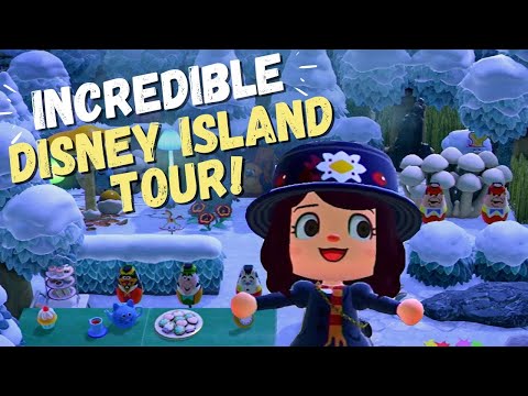 AMAZING😲💖👀 Disney Dream Address Island Tour | Animal Crossing New Horizons | ACNH