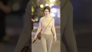 beautiful girl street fashion tiktok #chinesefashion #mejoresstreetfashion #shorts