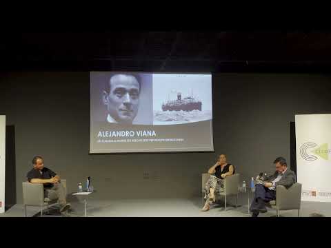 Vídeo: Presentación do libro <cite>Alejandro Viana. Un galego á fronte do rescate dos refuxiados republicanos</cite>, de Roberto Mera Covas, no Club Faro o 13 de xuño de 2022