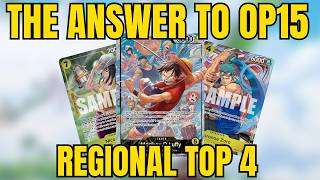 The BEST Yellow Luffy Build Right Now? π OP11 Regional Top 4 | One Piece TCG