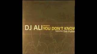 DJ Ali - You Don't Know (ruff cut)
