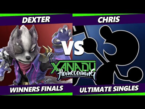 Xanadu Homecoming Winners Finals - Dexter (Wolf) Vs. Chris (Steve, Game & Watch) Smash Ultimate