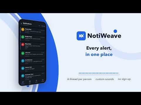 NotiWeave: Notification Sounds video thumbnail