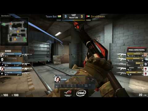 ROG MASTERS | Dare2Dream vs. Team Bot -  CS:GO ROA Qualifier Semifinal | Republic of Gamers