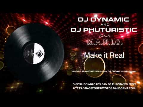 DJ Dynamic and DJ Phuturistic aka M.A.N.I.C. Make it Real (Digitally Re-Mastered in 2024)