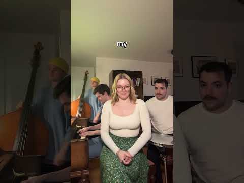 Kate Kortum and her band getting into the swing of "When I Get Low, I Get High" 💃🎺