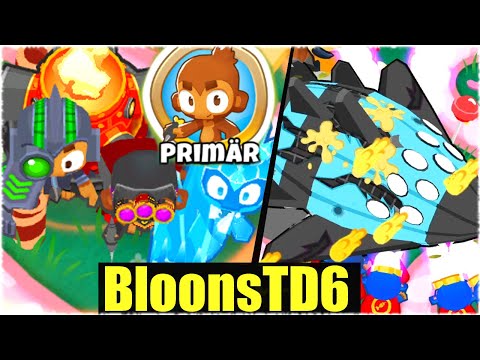 NUR PRIMÄRAFFEN VS BOSS! - Bloons TD6 [Deutsch/German]