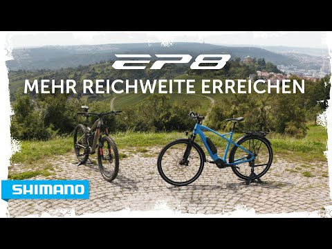 Mehr Reichweite mit dem SHIMANO EP8 E-Bike-System