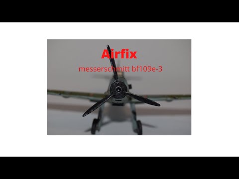 airfix messerschmitt bf109e-3