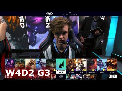 Rogue vs Origen | Week 4 Day 2 S9 LEC Summer 2019 | RGE vs OG W4D2