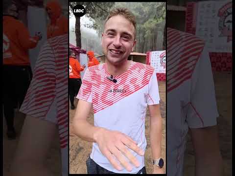 Daniel Osanz🥇y Fabián Venero🥈tras el Media Maratón Transvulcania 2024