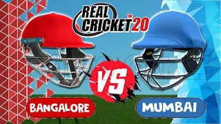 RCB vs MI - Royal Challengers Bangalore vs Mumbai Indians - RCPL IPL 2021 Real Cricket 20 Live