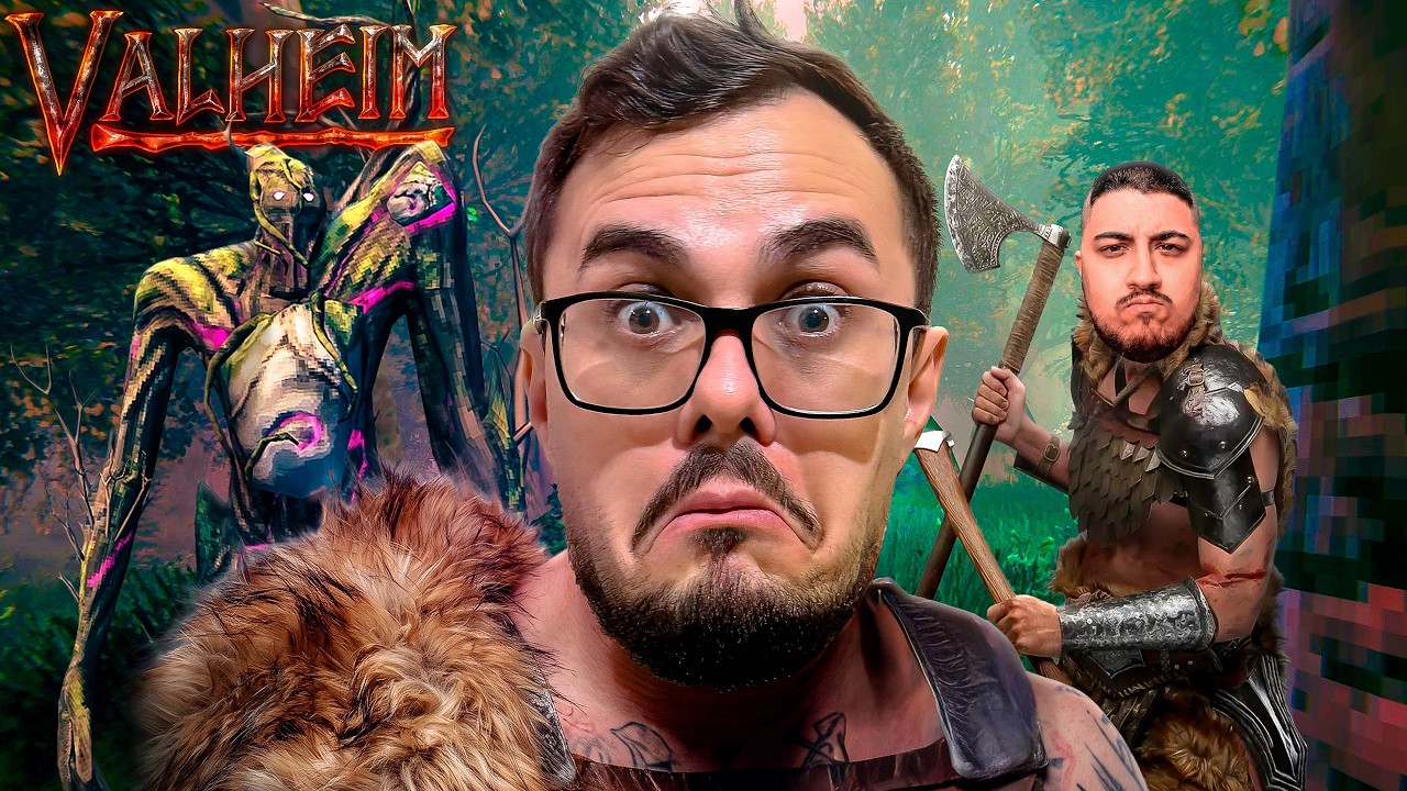 ENFRENTAMOS O BOSS DA ARVORE - VALHEIM COM OS AMIGOS