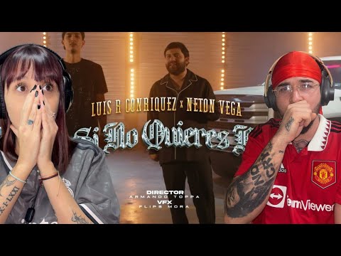 Mi AMIGO 🇪🇸 FLIPA con Si No Quieres No- Luis R Conriquez, Neton Vega