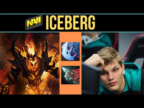 NAVI.ICEBERG SHADOW FIEND 14MINUTES MANTA - DOTA2 7.29 GAMEPLAY