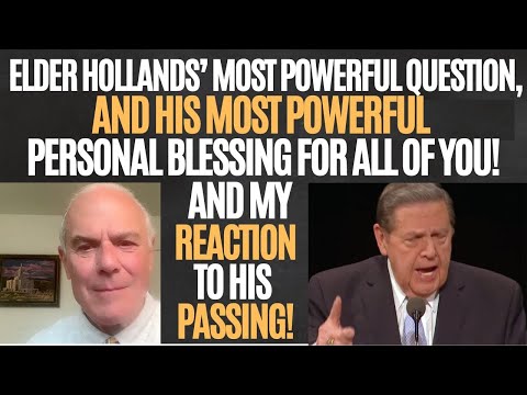 BELOVED ELDER HOLLANDS’ MOST POWERFUL QUESTION & HIS MOST POWERFUL PERSONAL BLESSING FOR ALL OF YOU!