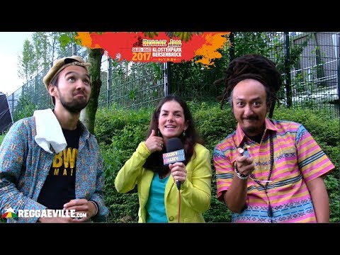 Tóke & Ras Muhamad - Interview @ Reggae Jam 2017