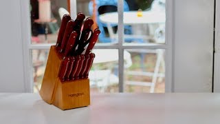 HOMGEEK ❤️ 15 Piece Kitchen Knife Set - Review ✅