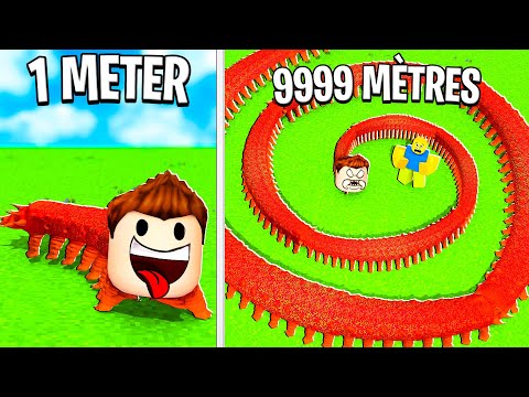 Der LÄNGSTE WURM der WELT WERDEN!? (Roblox)