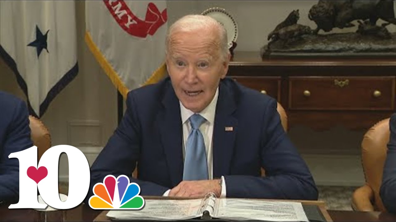 President Joe Biden visits North Carolina to see damage from Helene