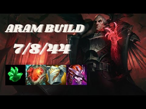 Farming hp with Swain (6k hp at 16min) | ARAM build | TW server | Patch 12.22