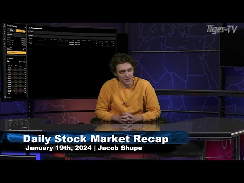 January 19th, Daily Market Recap - 2024