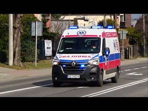 #24/2021 [Kod 1][Code 3 H2] Renault Master IV (P) - ZZOZ Żywiec, Renault Master IV (S) - Unia Bracka