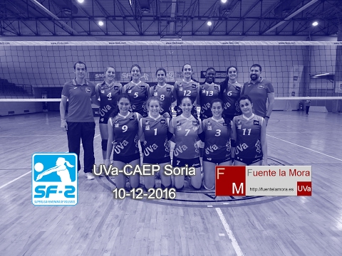 Voley femenino SL2 UVa-CAEP Soria (10-12-2016)