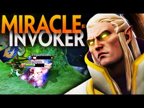 MIRACLE- INVOKER IS BACK!! Dota 2 Invoker