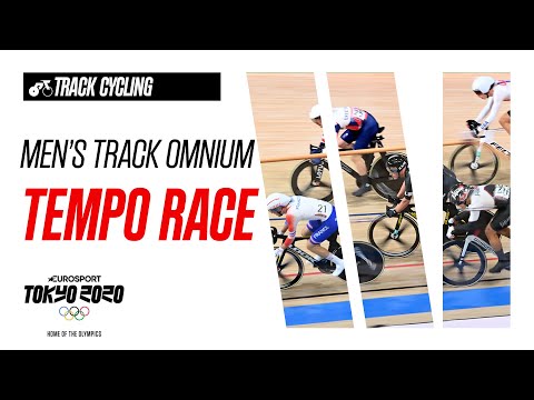 MEN'S OMNIUM - TRACK CYCLING | Tempo Race Highlights | Olympic Games - Tokyo 2020