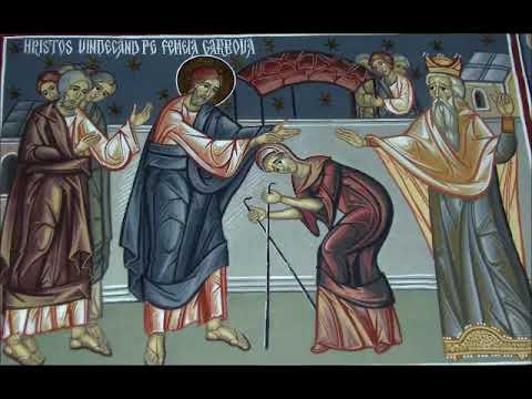 TAMADUIREA FEMEII GARBOVE - Predica parintelui staret Nectarie de la Sihastria Putnei, 2011