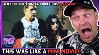 ALICE COOPER Creates "Black Widow" A Mini Movie With VINCENT PRICE!