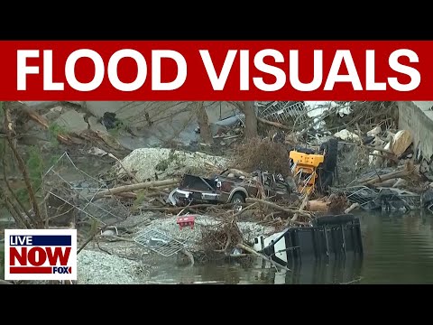 Video | NEW: Texas flood damage visuals as death toll surpasses 100