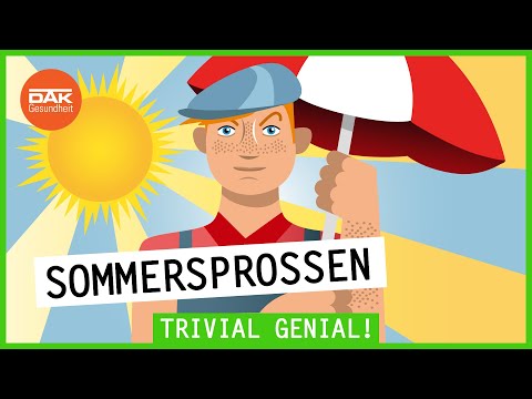 Sommersprossen: Wie entstehen die dunklen Flecken auf der Haut? | Trivial Genial | DAK-Gesundheit