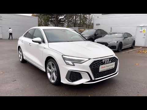 Approved Used Audi A3 Saloon S Line 35 TFSI - Crewe Audi