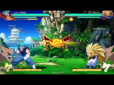 Dbfz UI Goku, Vegito, Vegeta Blue Sparking Tod