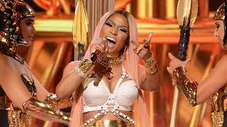 Nicki Minaj Performs Remy Ma Diss Track At 2017 NBA Awards