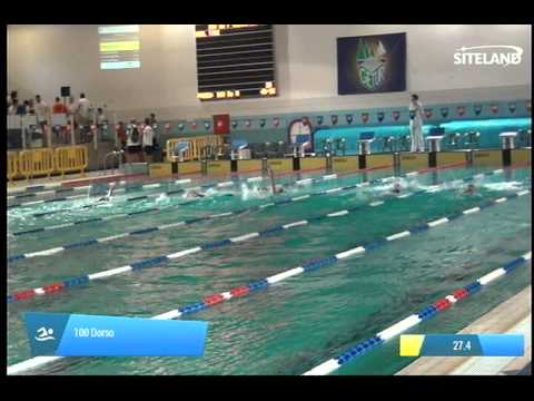 Serie 6 dei 100 Dorso  Assoluti Femmine Master - Campionati Regionali Masters 2014 di Veneto e Friu