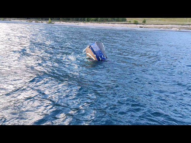 Маломерное судно затонуло на Байкале