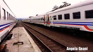 preview picture of video 'CC 203 95 08 DIPO INDUK PWT ft KA 215 Serayu (PWT - PSE) masuk Stasiun Purwakarta'