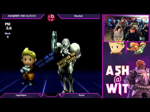 HyperFlame (Lucas) vs Pooch (Samus) - ASH@WIT #38 PM Bracket