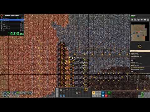 Factorio 0.17.60+ New Game+ in 2:06:31
