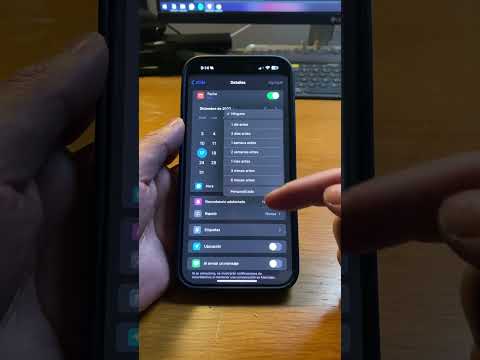 Cómo crear un Recordatorio programado en iOS
