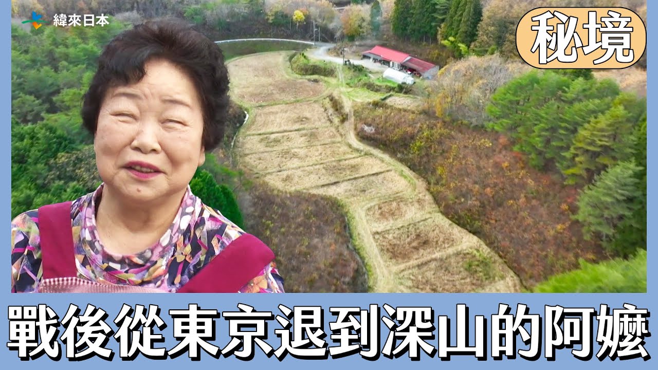 戰後從東京退到深山的80歲阿嬤【日本秘境有房好吃驚】｜緯來日本台