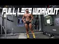 FULL LEGS WORKOUT ON BULKING | KELANGAN HABULIN SI LEGS! | BULKING SEASON