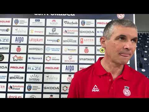 Declarații Cristian Achim după victoria împotriva celor de la CSM Ploiești.